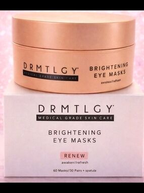 DRMTLGY Brightening Eye Masks Tightening Defuffing Hydrating #60 Brand New